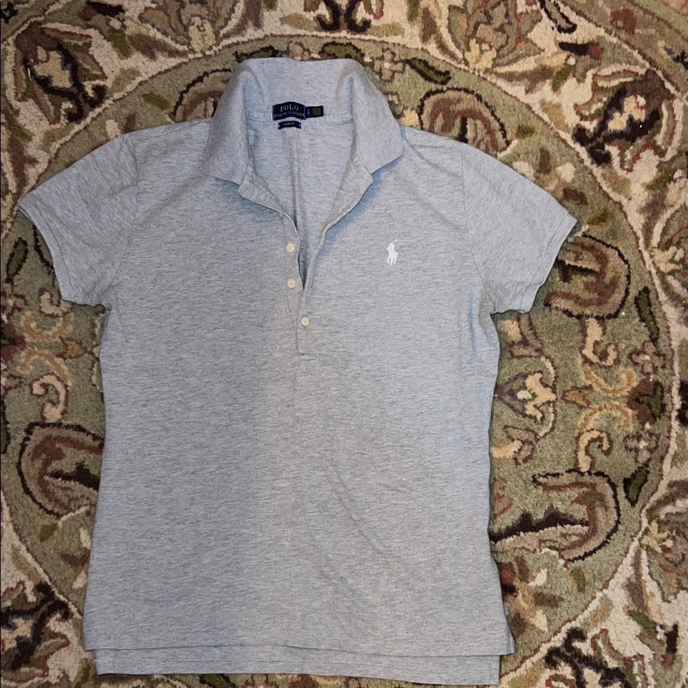 Ralph Lauren Gray Button Down Shirt